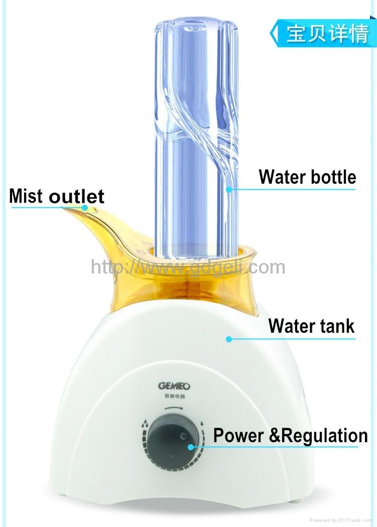 2016 new Water bottle LED lamp Humidifier Ultrasonic GL-1125
