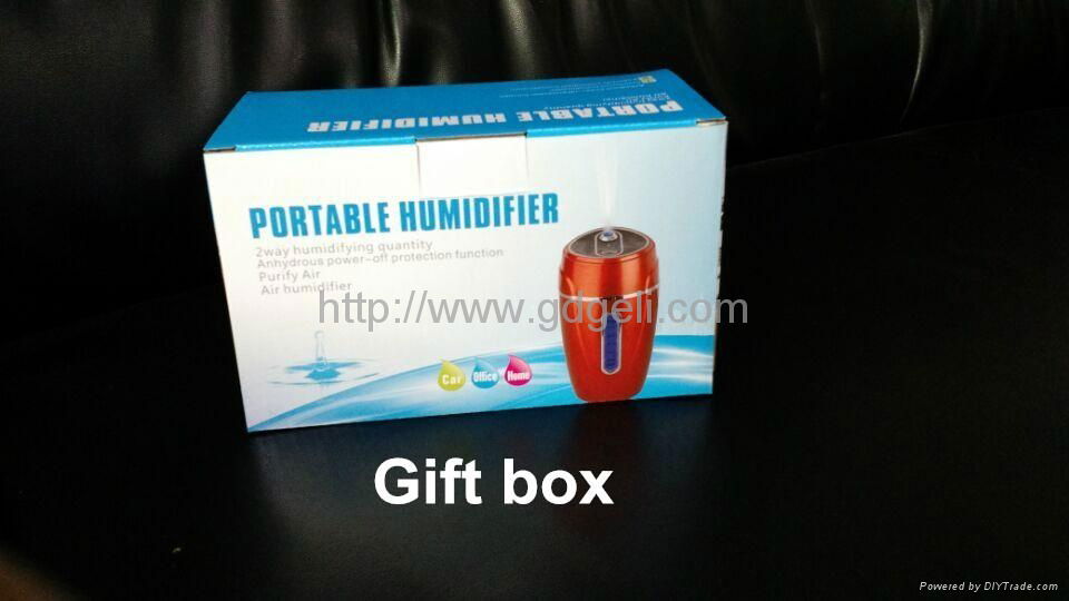 2016 new USB Mini Car Ultrasonic Humidifier GL-1128 5