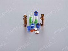 2ml HPLC vials with Caps and Septa for autosampler and sample storage