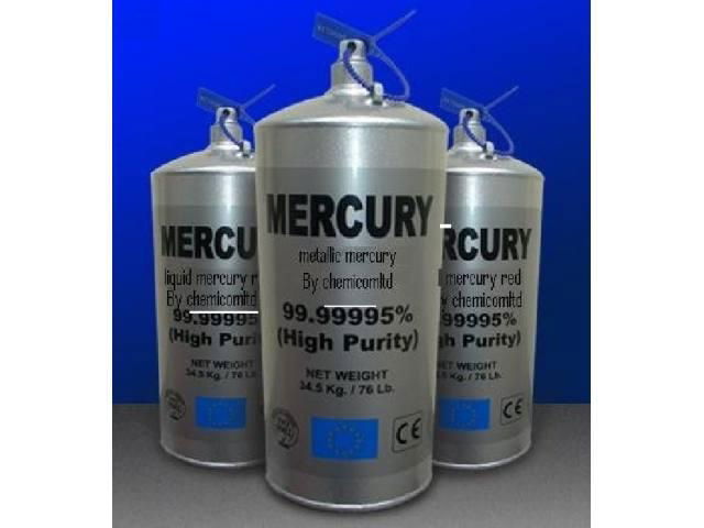 Silver Liquid Mercury 99.99% purity