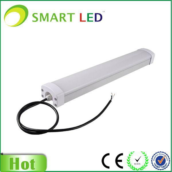 Emergency LED Tri-proof Light, IP65 LED Batten light, LED linear light 