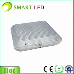 IP65 Square emergency led downlight with microwave sensor