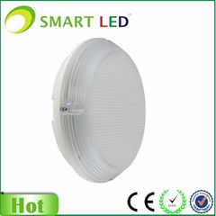 18W Emergency 2D bulkhead light with microwave sensor