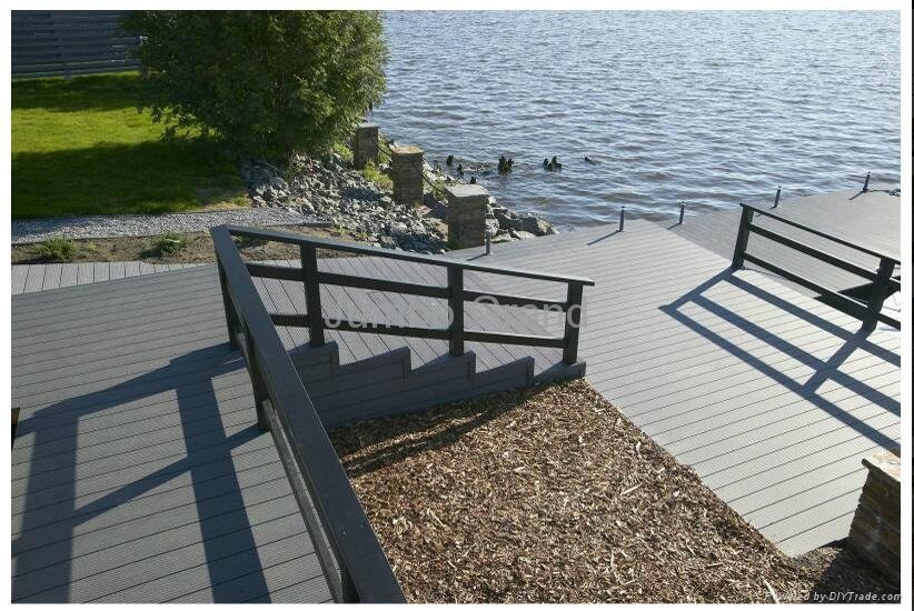 Waterproof and New Design WPC Outdoor Railings 5