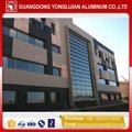 China glass hidden frame curtain wall aluminum profile manufacturer 2