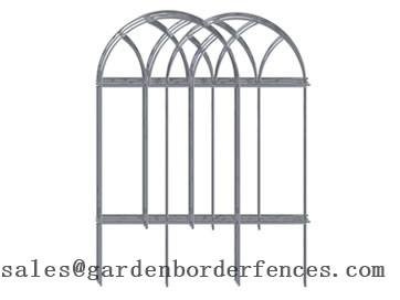 Cathedral Folding Garden Border Fence