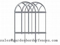 Cathedral Folding Garden Border Fence