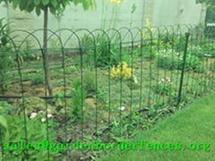 PVC Coated Garden Border Fence