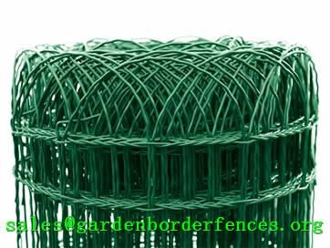 PVC Coated Garden Border Fence 3