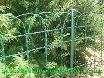 PVC Coated Garden Border Fence 4