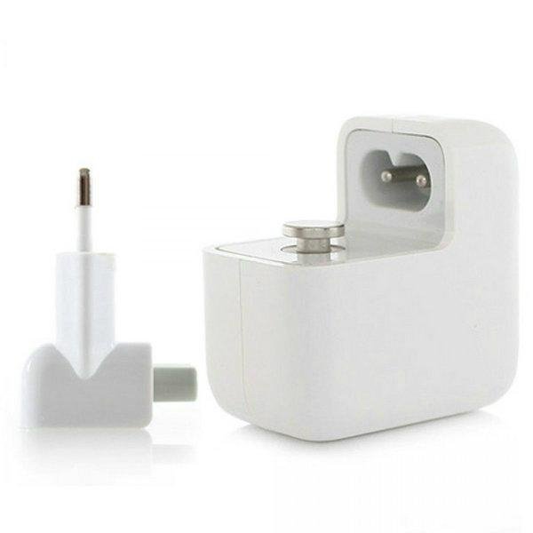 Wholesale EU 2 Round Pin AC Plug Charging Power Adapter For Ipad 3