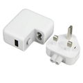 Wholesale UK 3 Flat Pin Plug Charging Power Adapter For Ipad 2