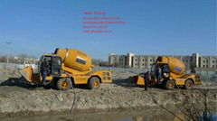 ADDFORCE Mobile Self Loading Concrete Mixer 