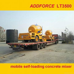 auto concrete mixer truck