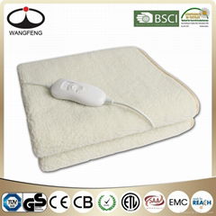 Washable Heated Wool  Electric Blanket