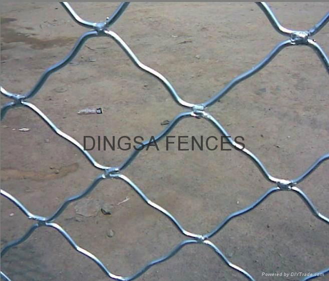 DINGSA Beautiful Grid Wire Mesh Fence