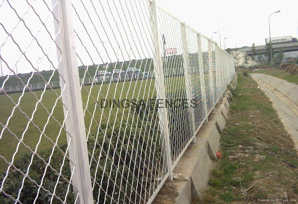 DINGSA Beautiful Grid Wire Mesh Fence 5