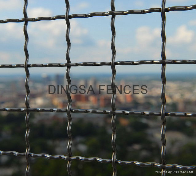 DINGSA Crimped Wire Mesh Fence