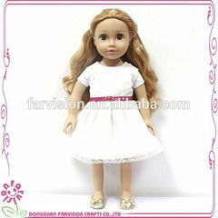 Handmade cheap 18 inch vinyl doll American Girl doll