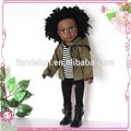Afro hair African black doll 18 inch vinyl American Girl doll