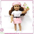 Fashionable cute 18 inch American Girl cheap vinyl doll 4