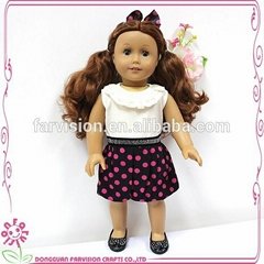 Lovely cheap  18 inch vinyl doll American Girl doll