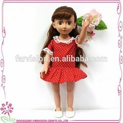 Wholesale 18 inch cute vinyl doll American Girl doll factory