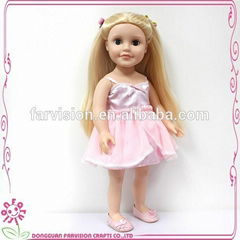 Custom fashion vinyl doll 18 inch