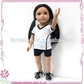 Wholesale cute fashion doll 18 inch vinyl cheap American Girl doll 5
