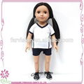 Wholesale cute fashion doll 18 inch vinyl cheap American Girl doll 3