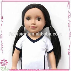 Wholesale cute fashion doll 18 inch vinyl cheap American Girl doll