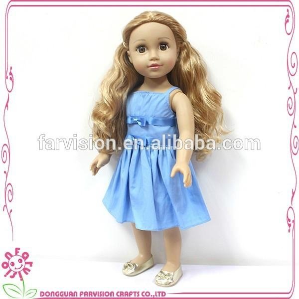 18 inch vinyl doll handmade American Girl doll CE EN71 certificated 2