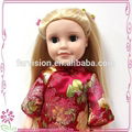 Hot sale lovely girl doll 18 inch American Girl doll with CE EN71 5