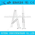 aluminium 2 section extension ladder with hook 