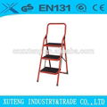 household steel ladder with handrail