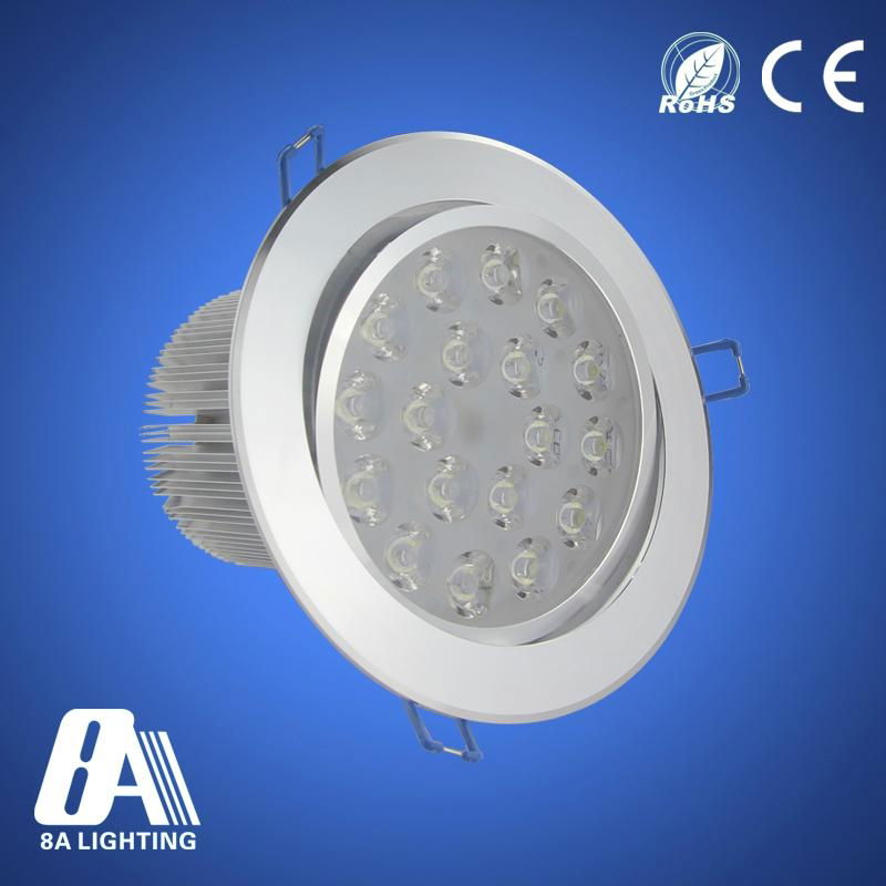 High Power 18w Led Ceiling Lights Internal Power With Cool Warm White