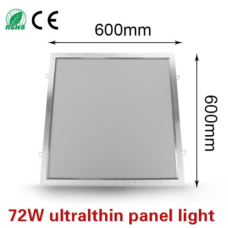 72w Direct LED Panel Lights For Home , Super Brightness 600*600mm