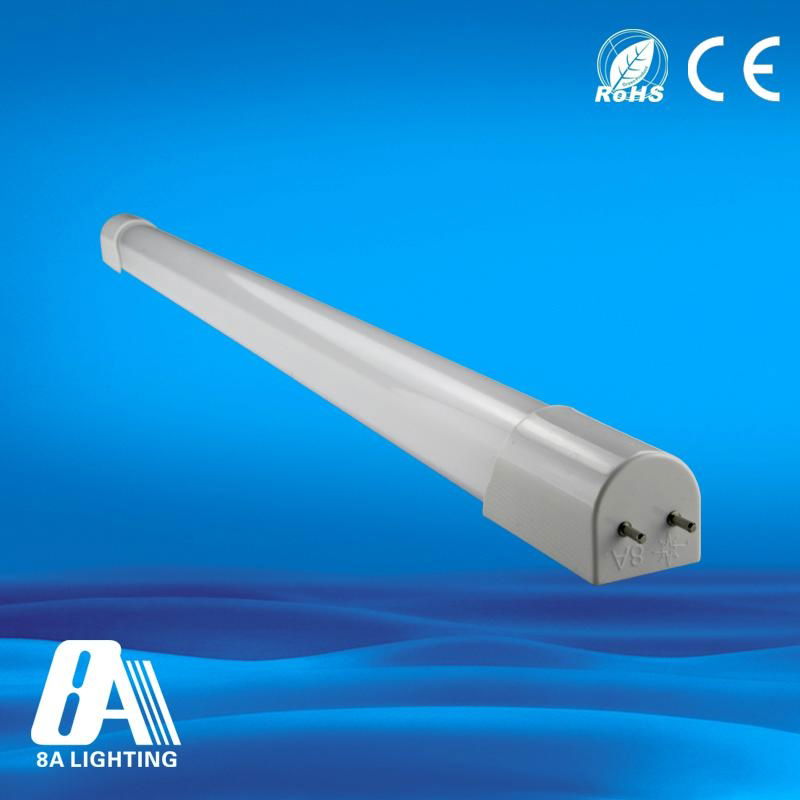 Plastic Round Shaped LED Tube Lamps T8 8w G13 Base Commercial Lighting 3