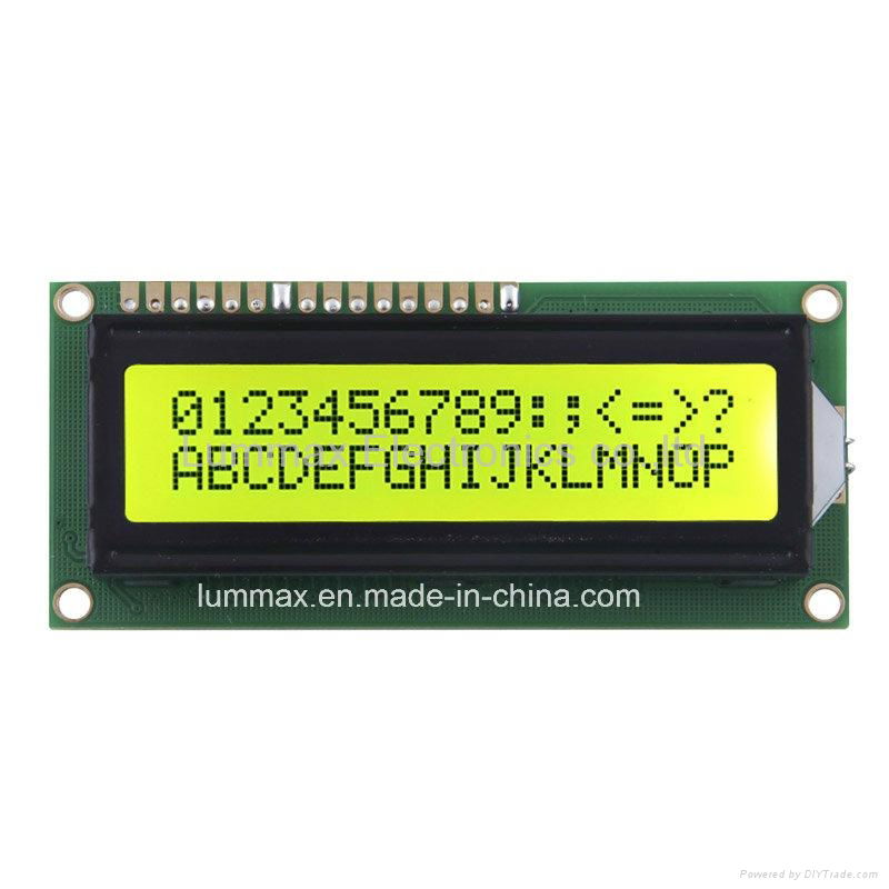 16X2 Character LCD Module (Size: 80.0(W) *36.0 (H) mm)