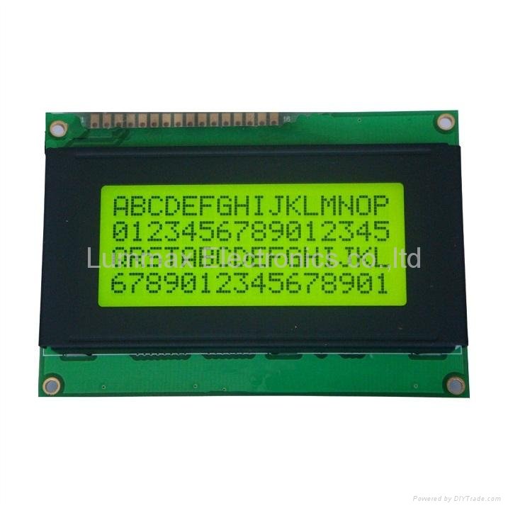 16x4 Character LCD Module 2