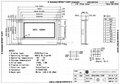 FSTN COB 12864 Graphic LCD Module (Size: 75(W) X 45 (H) X 12 (T)mm)