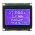 128X64 Stn Graphic LCD Module (Size: 54(W) *50 (H) *7.45 (T) mm)