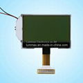 128X64 Cog Stn Graphic LCD Module (Size: 65.3(W) X 40.8 (H) X 5.9 (T) mm)