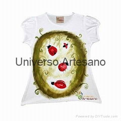 T-shirt for kids hand painted
