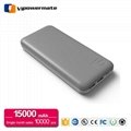 PT-117 15, 000mAh Business Class Power Bank for iPhone 5/6s/Samsung 2