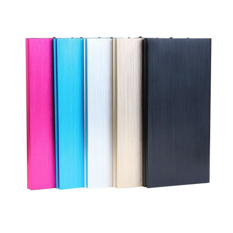 PT-03 Portable universal use dual usb ultrathin portable power bank 10000mah 3