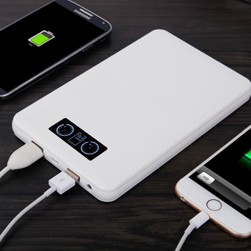 CE/FCC/RoHS/UL Certified 20000mAh LED Power Display Power Bank 5