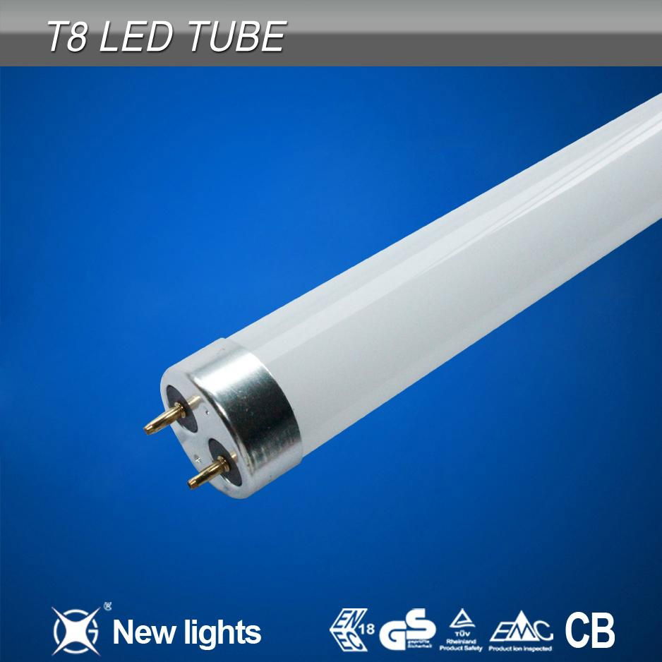T8 Glass led tube Alu base