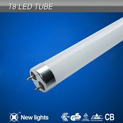 T8 Glass led tube Alu base