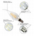 C35T led filament bulb 3